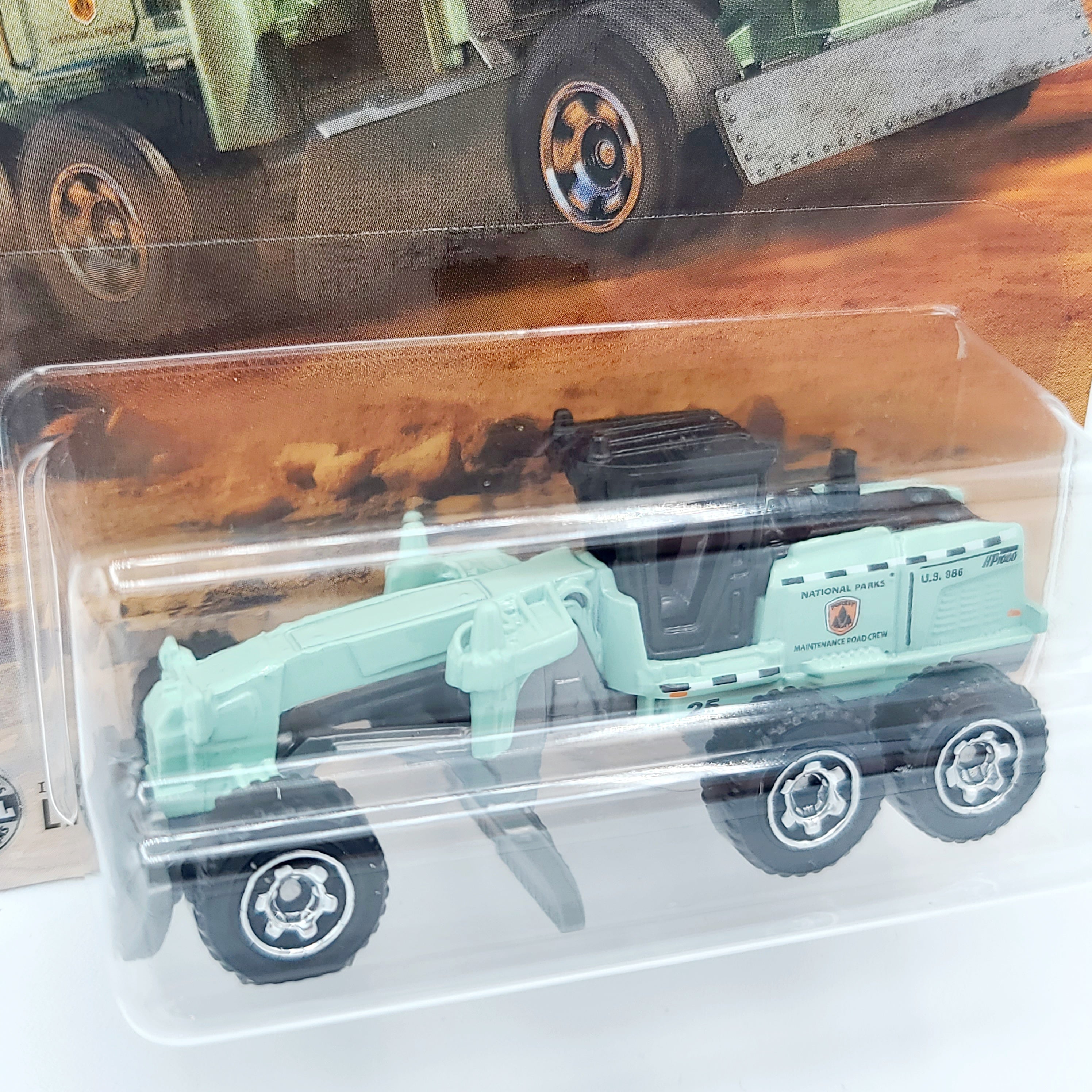 Matchbox MBX Ground Grinder / Road Grader "National Parks" (2025 Mix 12 M Basic)